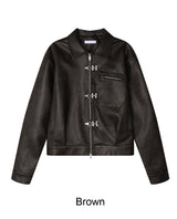 Mason Hook Leather Jacket