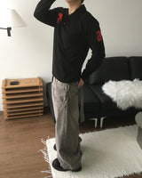 ステップ ベルト デニム パンツ