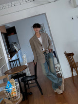 ASCLO Suede Low Derby Shoes