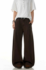 Mahogany Blade Deconstructed Jeans