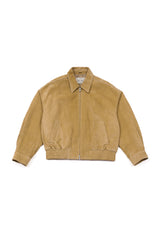 Hideon Real Suede Jacket [Camel]