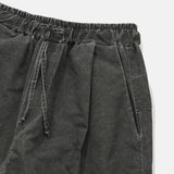 ピグメントナイロンパンツ / Black charcoal