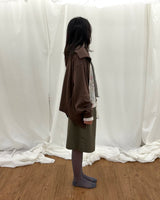 Hazy Button Skirt (2colors)