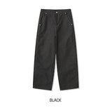 キューバックペインティングデニムパンツ