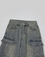 Tech Double Cargo Wide Pants