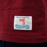 REC RUIT アスレチック ラグビー Tシャツ (BURGUNDY)