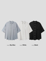 Modal Box Shirt (3color)
