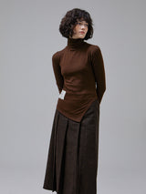 [LINE] Diagonal Layered Turtleneck (3colors)