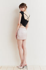 ジェイドバックレストップ black