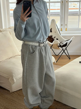 [Brushed Fleece] Overfit Sweat Pants (7colors)
