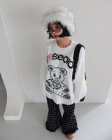 Kitchee bear oversized knitwear