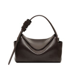 muva. Mini Roll Bag, Genuine‑Leather Niche Handbag, Viral Mini Tote for Carrying Daily Work Essentials, New Arrival Aug 2