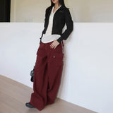 [MADE] Hauve Back Curve Cargo Pocket Wide Cotton Pants