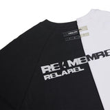 RELABEL MEMBER member-exclusive pure cotton raglan short and wide simple logo basic casual long-sleeved T-shirt