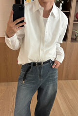 [4SEASON] Basic standard shirts(5color)