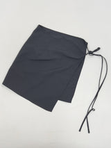 Joanne Nylon Sleeveless Wrap One Piece