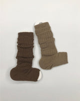 Woodin Knit Leg Warmers (2color)
