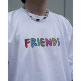 PEANUT STAIN - フレンズホワイトボクシーTシャツ