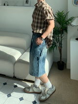 Carpenter Bermuda Denim Pants
