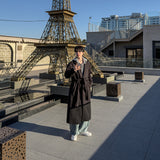 Nice open robe long coat