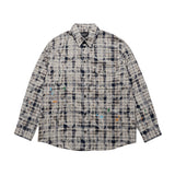 26SS チェック ペイント シャツ