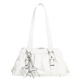 Viretta Star Charm Boston Bag