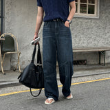 [1+1] LMN All Day Cool Linen Wide Denim Pants (5 colors)