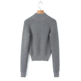 Real Button Embroidered Knit Cardigan