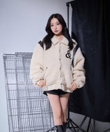 UNISEX フェイクボアスタジャン