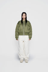 24FW BIOウォッシングセミワイドピンタックチノパン ベージュ
