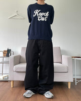 Basic Cotton Wide Pants 4C