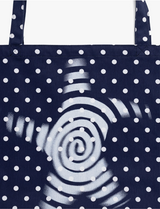 Twister Star Tote Bag - Dot Navy