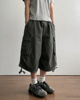 Rope Cargo Bermuda Pants
