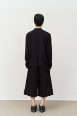 Basket Bermuda Pants (3color)