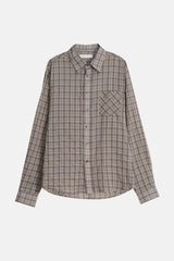 Mar over check shirt