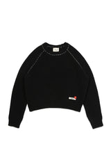 Pals Round Wool Knit [Black]
