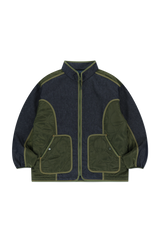 QUILTED DENIM JACKET