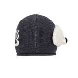 13DE MARZO Doozoo 3D Bear Beanie Grey