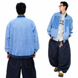 オーバーサイズドープデニムジャケット