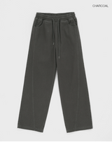 [MADE] Peto cut cotton banding pants