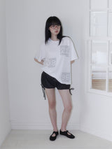 ドットシグネチャーTシャツ (ホワイト)