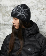 HAIRY SOLAR BEANIE_BLACK
