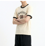 Essential Standard Short Sleeve Ringer T-shirt Vintage Cream