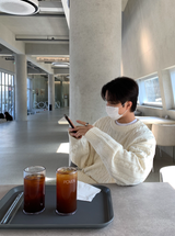 Glife Semi Overfit Round Knit