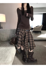 Back Rose See-Through Long Sleeve T-Shirt
