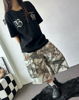 Woodland Cargo Balloon Bermuda Shorts 2color