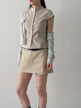 Will You See-through Round Neck Cardigan
