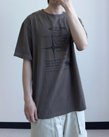 オルビピグメントプリントショートスリーブTシャツ