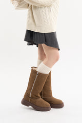 Abisko zip-up long ugg boots