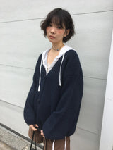 シャープリー レース スリーブレス (6color)